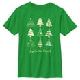 thumbnail image 1 of Boy's Lost Gods Joy to the World  Graphic Tee Kelly Green Small, 1 of 4