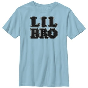 Boy's Lost Gods Lil Bro Graphic Tee Light Blue Small