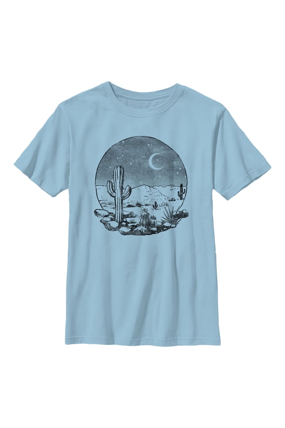 Boy's Lost Gods Night Sky Desert Graphic T-Shirt