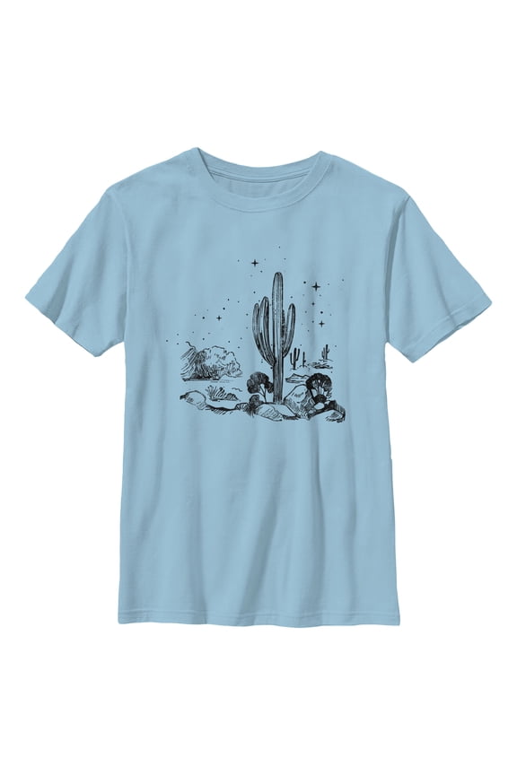 Boy's Lost Gods Star Desert Scene Graphic T-Shirt
