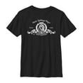 thumbnail image 1 of Boy's MGM Studios Metrowyn Mayer Lion Logo  Graphic Tee Black Large, 1 of 4