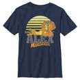 thumbnail image 1 of Boy's Madagascar Alex The Lion Character Name Graphic Tee Navy Blue X Large, 1 of 4