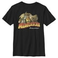 thumbnail image 1 of Boy's Madagascar Group Shot Classic Movie Logo Graphic Tee Black Small, 1 of 5