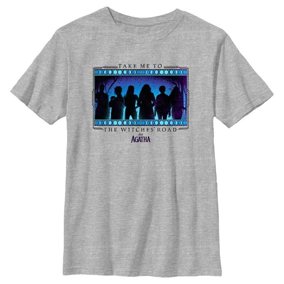 Boy's Marvel: Agatha All Along The Witches Road  Graphic T-Shirt
