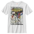 thumbnail image 1 of Boy's Marvel Amazing Spider-Man Paint Splatter Print  Graphic Tee White X Large, 1 of 4