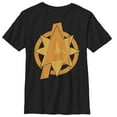 thumbnail image 1 of Boy's Marvel Avengers: Endgame Comic Star Logo  Graphic Tee Black X Large, 1 of 4