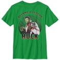 thumbnail image 1 of Boy's Marvel Avengers: Endgame Hulk Legend  Graphic Tee Kelly Green Small, 1 of 3