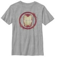 thumbnail image 1 of Boy's Marvel Avengers: Endgame Smudged Iron Man  Graphic Tee Athletic Heather X Large, 1 of 4