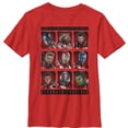 thumbnail image 1 of Boy's Marvel Avengers: Endgame Stronger Together Bingo  Graphic Tee Red X Large, 1 of 3