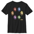 thumbnail image 1 of Boy's Marvel Avengers: Infinity War Infinity Stones Heroes  Graphic Tee Black X Large, 1 of 5