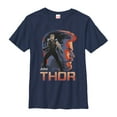 thumbnail image 1 of Boy's Marvel Avengers: Infinity War Thor View  Graphic Tee Navy Blue X Small, 1 of 3