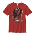 thumbnail image 1 of Boy's Marvel Avengers: Infinity War Witch Portrait  Graphic Tee Red X Small, 1 of 3