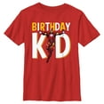thumbnail image 1 of Boy's Marvel Birthday Kid Iron Man  Graphic Tee Red Medium, 1 of 4