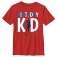 thumbnail image 1 of Boy's Marvel Birthday Kid Superhero Graphic Tee Red X Large, 1 of 4