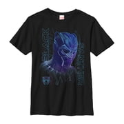 Boy's Marvel Black Panther 2018 3D Pattern Graphic Tee Black X Small