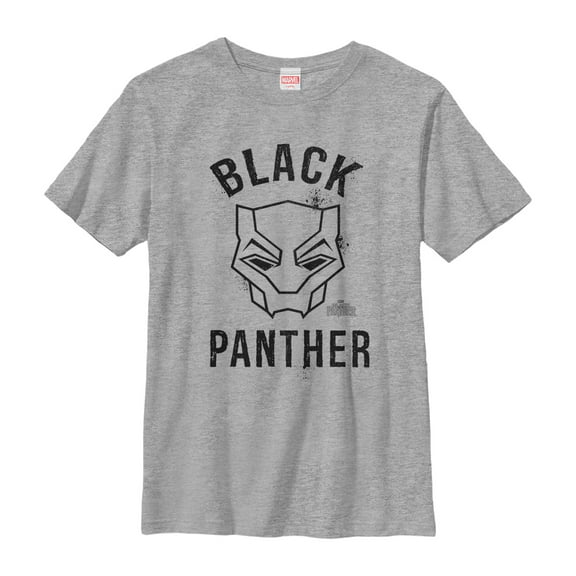 Boy's Marvel Black Panther 2018 Classic Graphic Tee Athletic Heather Small