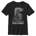 thumbnail image 1 of Boy's Marvel Black Panther Action Pose 6th Birthday  Graphic T-Shirt, 1 of 5