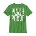 thumbnail image 1 of Boy's Marvel Captain America Shield Pinch Proof St. Patrick's  Graphic Tee Kelly Green Large, 1 of 3