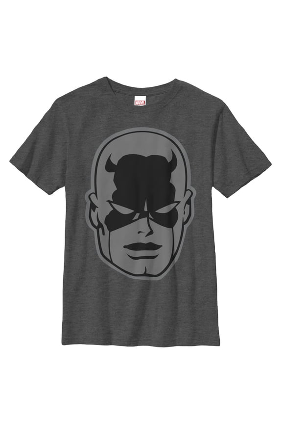 Boy's Marvel Daredevil Classic  Graphic Tee Charcoal Heather Small