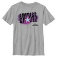 thumbnail image 1 of Boy's Marvel Doctor Strange in the Multiverse of Madness Spray Painted America  Graphic Tee Athletic Heather Large, 1 of 5