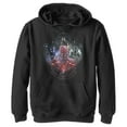 thumbnail image 1 of Boy's Marvel Eternals Celestials Four  Pull Over Hoodie Black X Large, 1 of 4