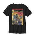 thumbnail image 1 of Boy's Marvel Eternals Heroes Comic Book Cover  Graphic Tee Black Medium, 1 of 5