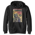 thumbnail image 1 of Boy's Marvel Eternals Retro Group Comic Book Cover  Pull Over Hoodie Black Small, 1 of 4
