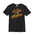 thumbnail image 1 of Boy's Marvel Halloween Iron Man Joke  Graphic Tee Black X Small, 1 of 4
