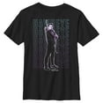 thumbnail image 1 of Boy's Marvel Hawkeye Name Stack  Graphic Tee Black X Large, 1 of 5
