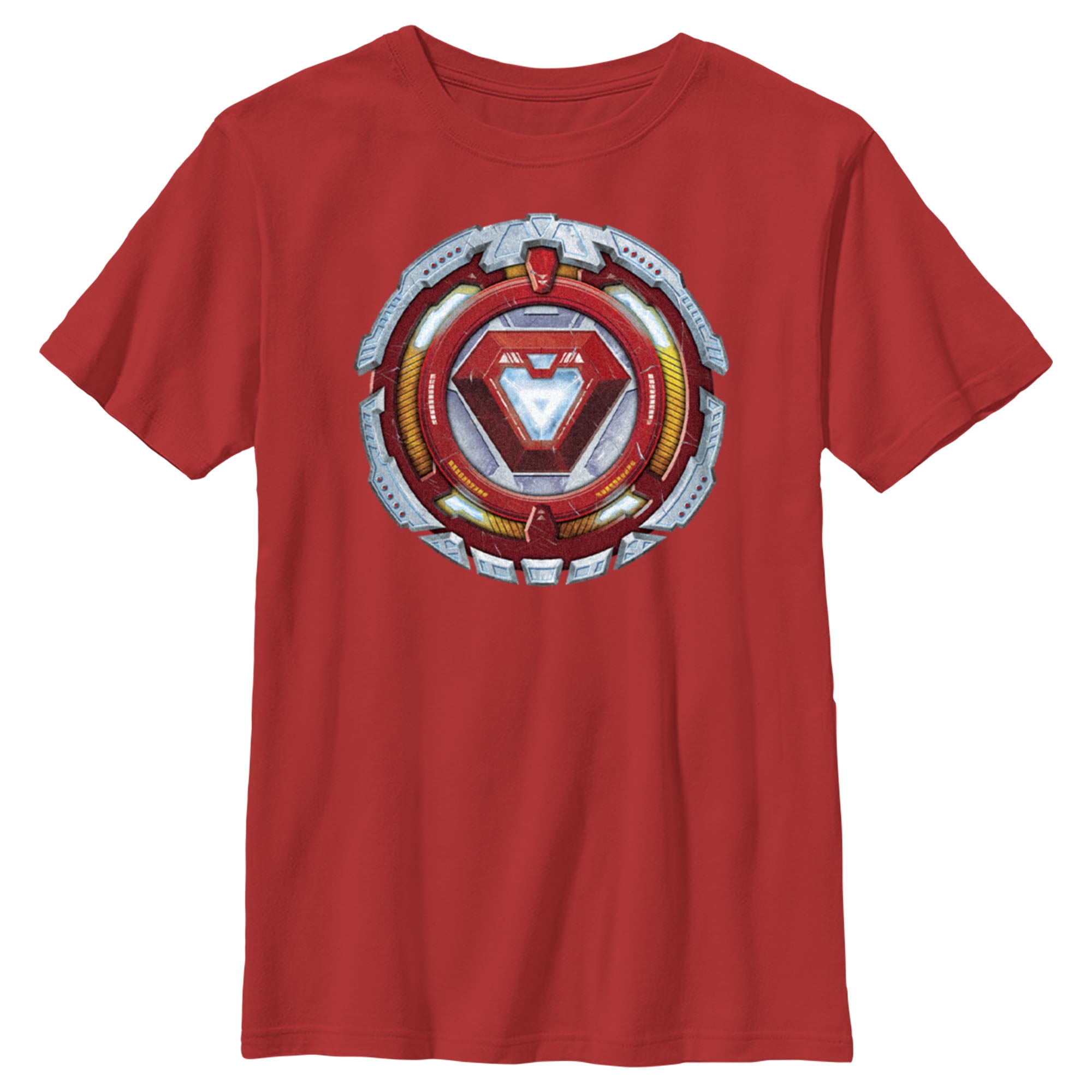 Boy's Marvel Iron Man Mecha Suit Core Graphic Tee Red X Large - Walmart.com