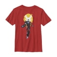 thumbnail image 1 of Boy's Marvel Iron Man Venom Symbol Graphic Tee Red Medium, 1 of 3