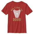 thumbnail image 1 of Boy's Marvel Mom I Love You 3000 Iron Man Arc Reactor  Graphic Tee Red Large, 1 of 4