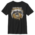 thumbnail image 1 of Boy's Marvel: Moon Knight Jumping Into Action  Graphic Tee Black Small, 1 of 5