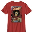 thumbnail image 1 of Boy's Marvel: Ms. Marvel Comic Book Cover Graphic Tee Red X Large, 1 of 4