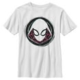 thumbnail image 1 of Boy's Marvel Spider Gwen Badge  Graphic Tee White X Large, 1 of 4