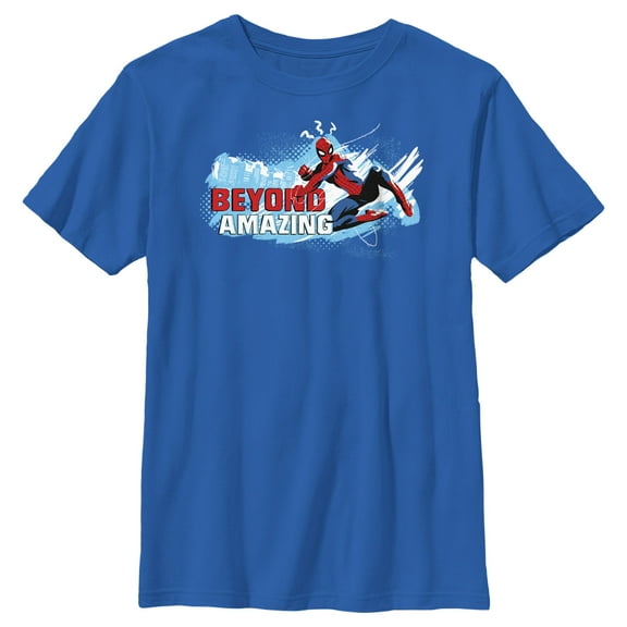 Boy's Marvel Spider-Man Beyond Amazing BEYOND SWING POSE T-Shirt