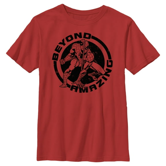 Boy's Marvel Spider-Man Beyond Amazing CIRCLE BEYOND AMAZING T-Shirt