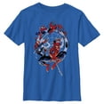thumbnail image 1 of Boy's Marvel Spider-Man Beyond Amazing SPIDEY CIRCLE EVOLUTION T-Shirt, 1 of 5
