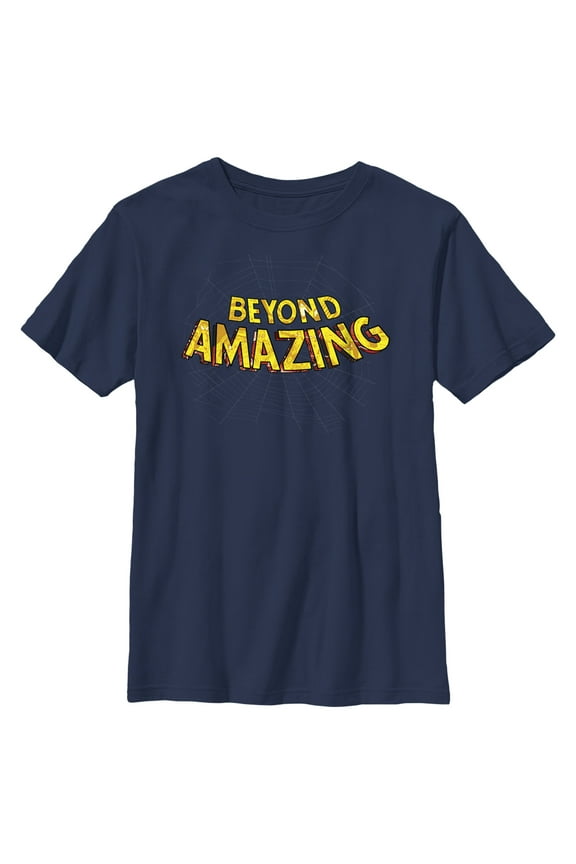 Boy's Marvel Spider-Man Beyond Amazing WEB BEYOND SPIDEY T-Shirt