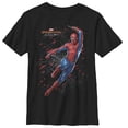 thumbnail image 1 of Boy's Marvel Spider-Man: Far From Home Web Shatter  Graphic Tee Black X Small, 1 of 4