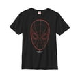 thumbnail image 1 of Boy's Marvel Spider-Man: Homecoming Mask  Graphic Tee Black X Large, 1 of 4