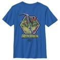 thumbnail image 1 of Boy's Marvel Spider-Man: Into the Spider-Verse Green Goblin  Graphic Tee Royal Blue Large, 1 of 5