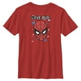 thumbnail image 1 of Boy's Marvel Spider-Man Love Bug  Graphic Tee Red Large, 1 of 4