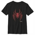 thumbnail image 1 of Boy's Marvel Spider-Man: Miles Morales Spider Logo Graphic Tee Black Medium, 1 of 4