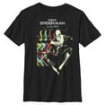 thumbnail image 1 of Boy's Marvel Spider-Man: No Way Home Colorful Stack Graphic Tee Black Large, 1 of 5