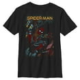 thumbnail image 1 of Boy's Marvel Spider-Man: No Way Home Slinging Cover  Graphic Tee Black X Large, 1 of 5