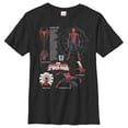 thumbnail image 1 of Boy's Marvel Spider-Man Schematic  Graphic Tee Black X Large, 1 of 4