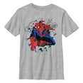 thumbnail image 1 of Boys' Husky Marvel: Spider-Man Spider Webs Graphic T-Shirt, 1 of 3