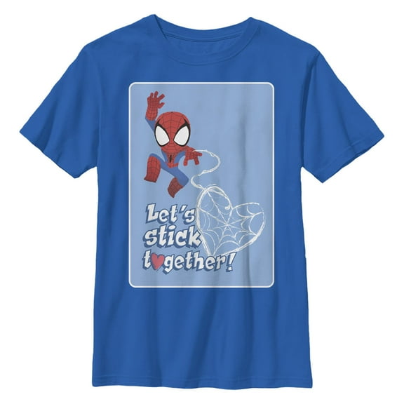 Boy's Marvel: Spider-Man Stick Together Spidey  Graphic T-Shirt