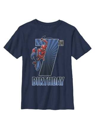 Spiderman birthday shirts for family deals